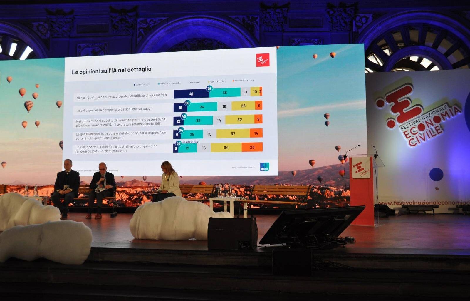 Festival Nazionale dell’Economia Civile, presentata la ricerca nazionale “Democrazia Aumentata. AI, Intelligenza relazionale e nuove architetture del consenso”