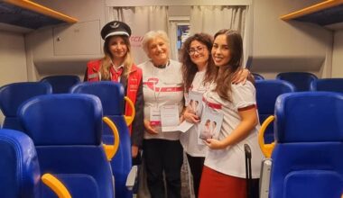 Il Pascale oggi porta in viaggio la prevenzione con Frecciarosa