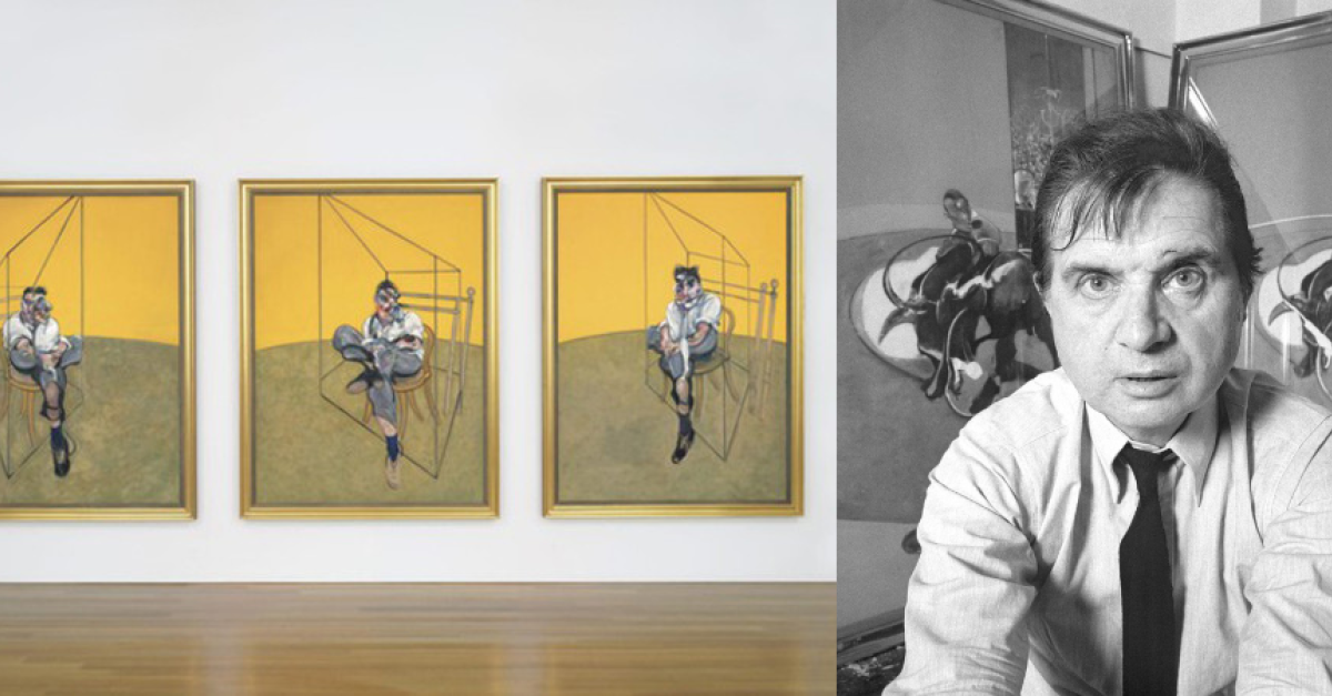 Come uno speleologo entra all'interno dell'animo umano, calandosi con la tavolozza sino a raggiungere profondità inesplorate. Gli stati d’animo di Francis Bacon