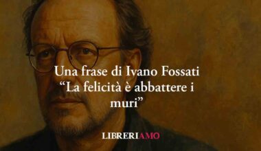 Una frase di Ivano Fossati svela che la vera felicità è abbattere i muri