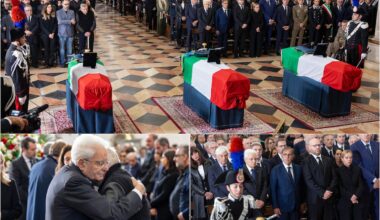 Carabinieri morti nell’esplosione a Verona, i funerali di Stato a Padova