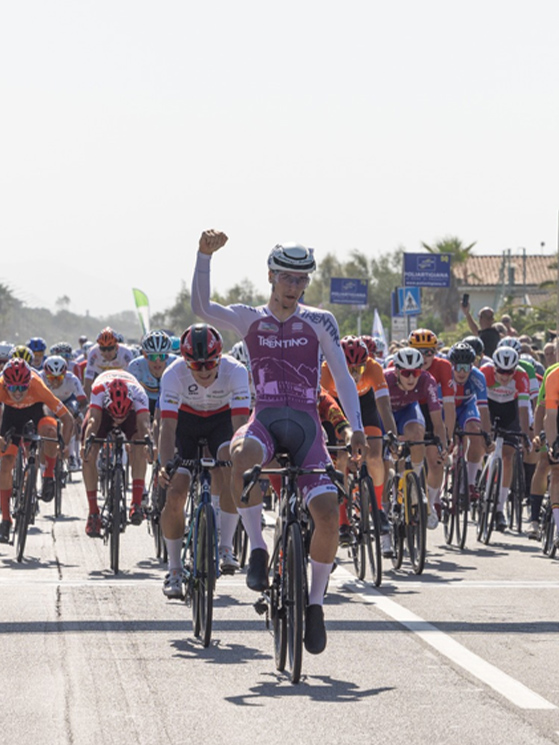 Giro della Lunigiana 2025, Alessio Magagnotti vince a Marina di Massa (foto Giro della Lunigiana)