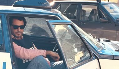 Gero Natale nei panni di un agente della scientifica