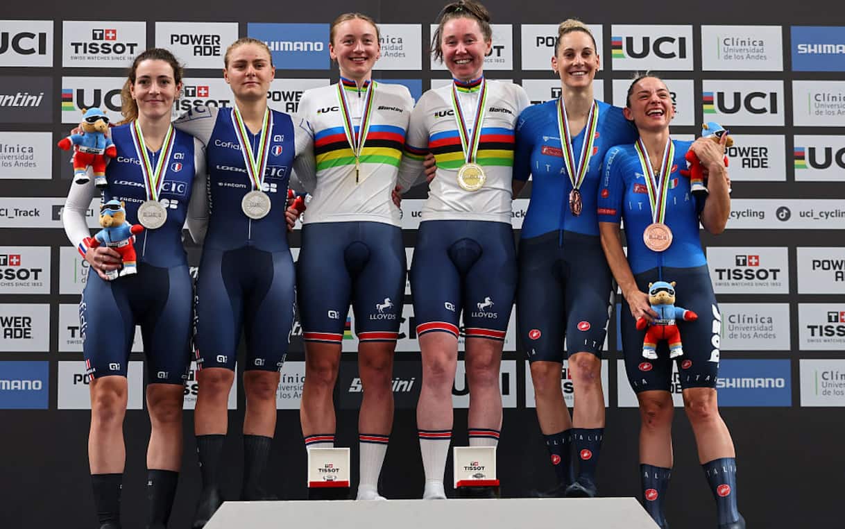 Ciclismo, mondiali su pista: Guazzini-Consonni bronzo nella Madison