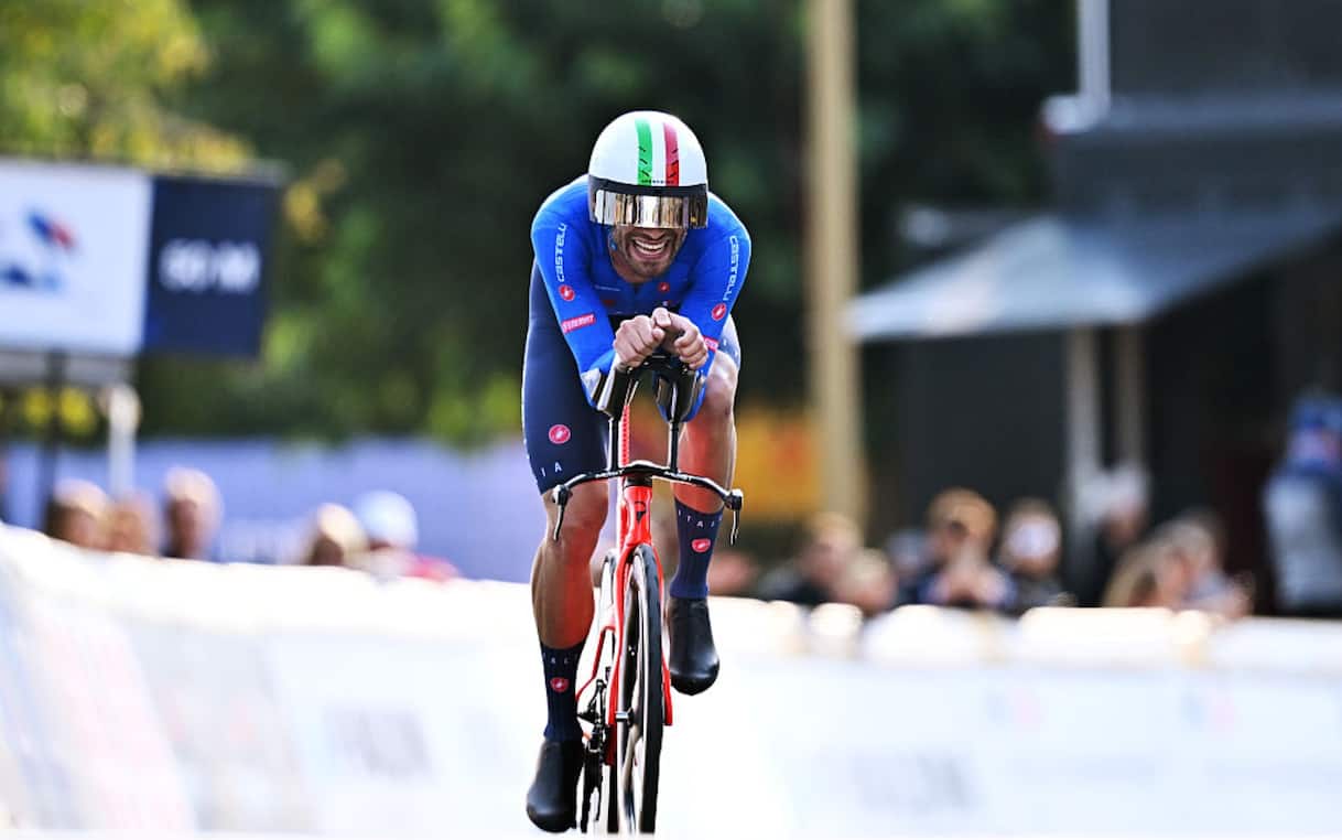 Europei di ciclismo 2025, Ganna argento ed Evenepoel oro nella cronometro