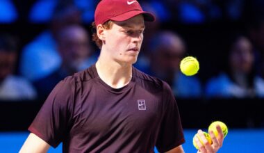 Atp Parigi 2025, il tabellone: Sinner e altri quattro italiani al via