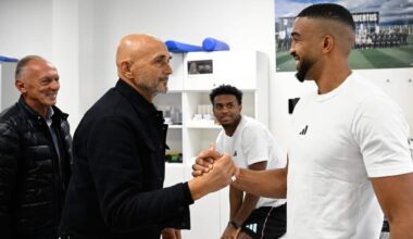 Spalletti alla Juventus: le foto del primo giorno alla Continassa e il saluto ai giocatori