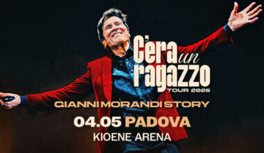 Gianni Morandi torna live a Padova il 4 maggio 2026