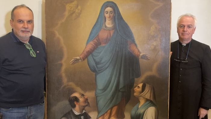 Grandate, restituito il quadro rubato 18 anni fa. Era finito in Sicilia
