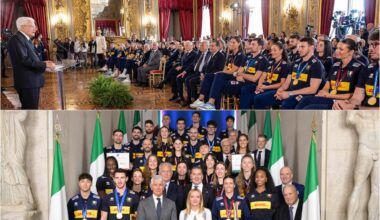 Volley, le Nazionali italiane ricevute da Mattarella e Meloni - Sky TG24