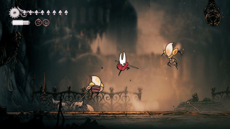 Hornet, la protagonista di Silksong, è molto più funambolica del Cavaliere di Hollow Knight