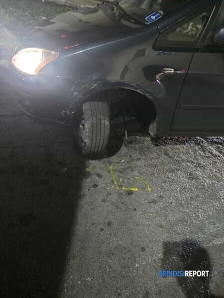 I danni sulla carrozzeria dell'auto