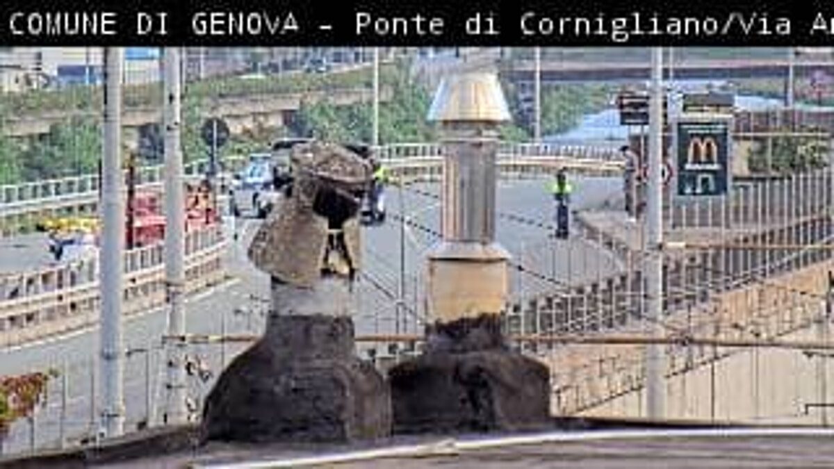 I rilievi della polizia locale dalla webcam del Comune I rilievi della polizia locale dalla webcam del Comune
