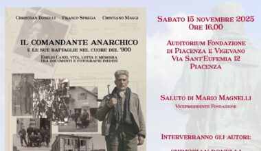 All’auditorium della Fondazione il libro "Il comandante anarchico" dedicato a Emilio Canzi