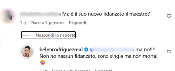 Il commento di Belen-13 Il commento di Belen-13