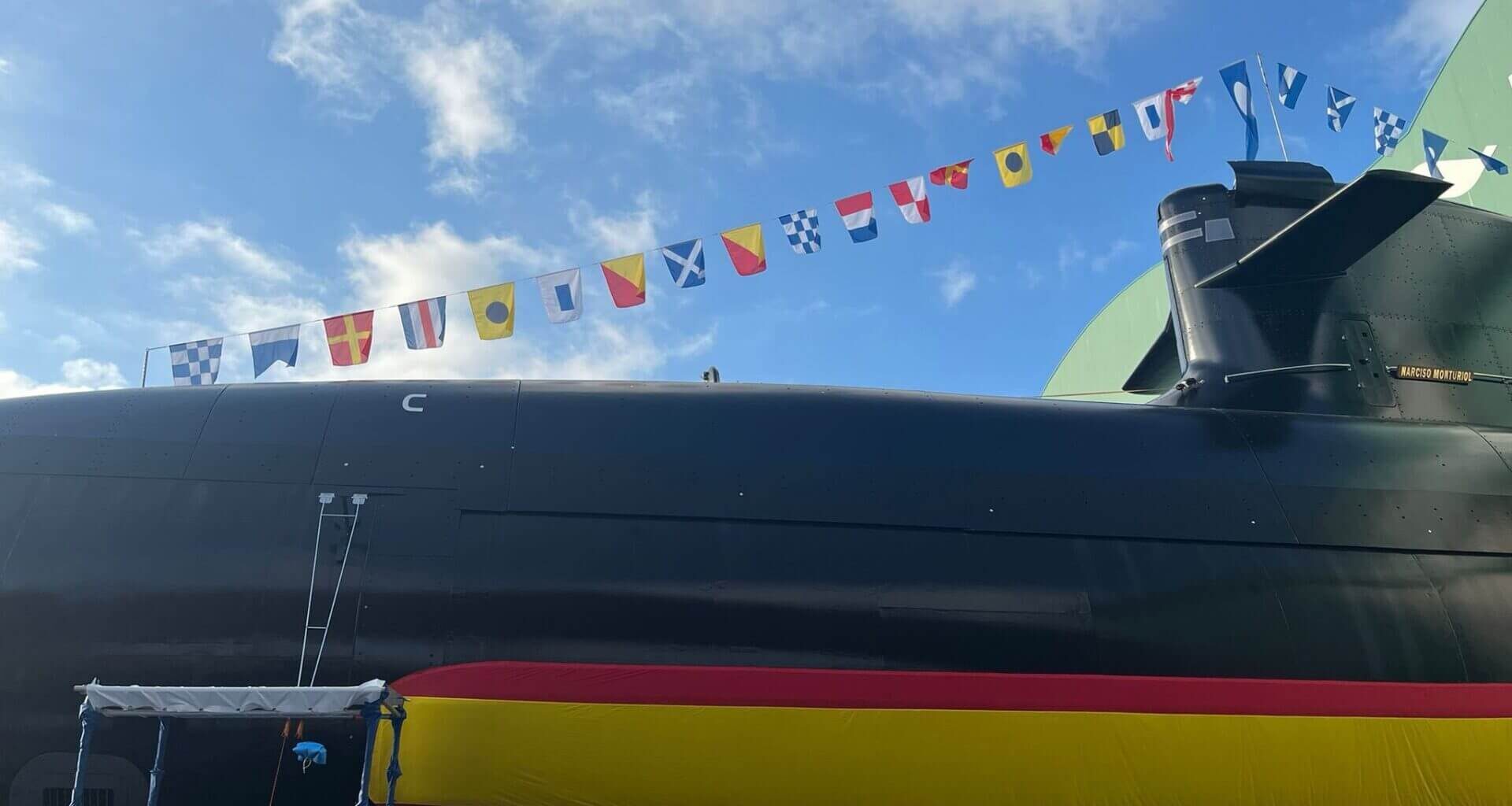 Varato in Spagna il sottomarino S-82 "Narciso Monturiol"