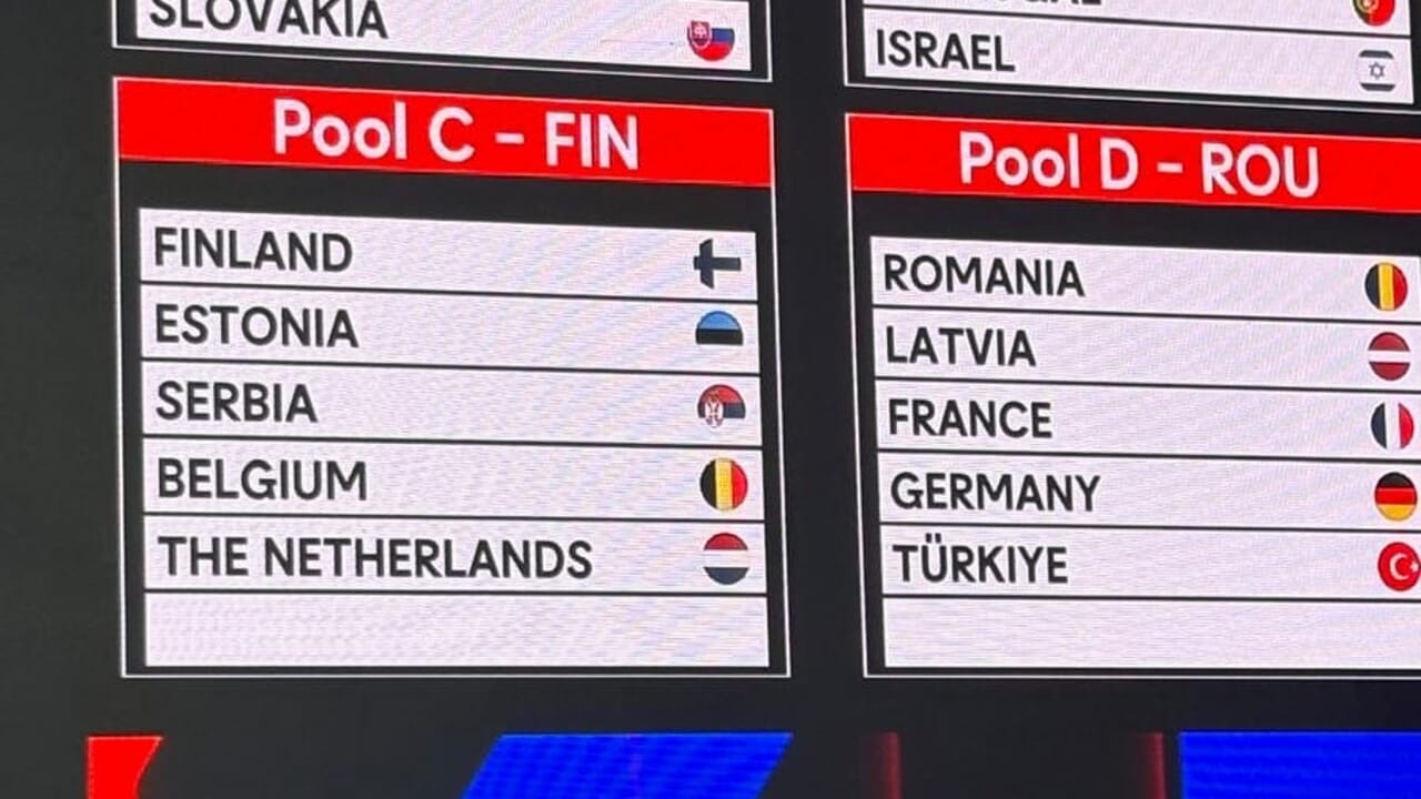 Europei di Pallavolo 2026, sorteggiate le squadre che saranno a Modena