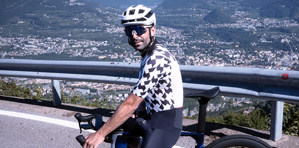 Moreno Moser, ex pro' oggi commentatore tecnico per Eurosport