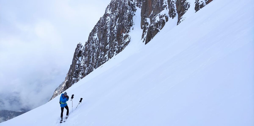 Marco Andreaus, montagna, sci alpinismo (foto Instagram)