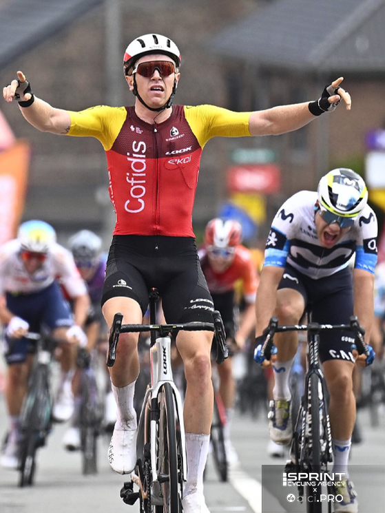 Tour de Wallonie 2025, seconda tappa, Oliver Knight, Lorenzo Milesi