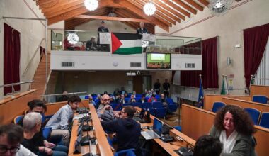 In piazza e in Consiglio. A supporto della Palestina