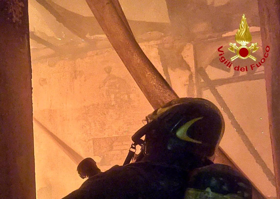 Incendio al monastero della Bernaga. (3)