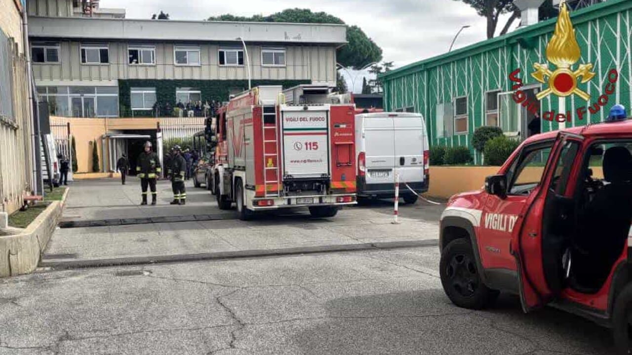 morto operaio in via Tiburtina