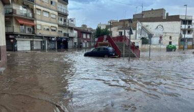 Inondazioni a Murcia in un