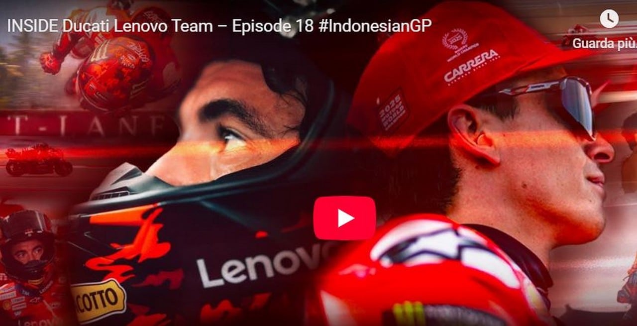 Inside Ducati episodio 18: Gp Indonesia [VIDEO]