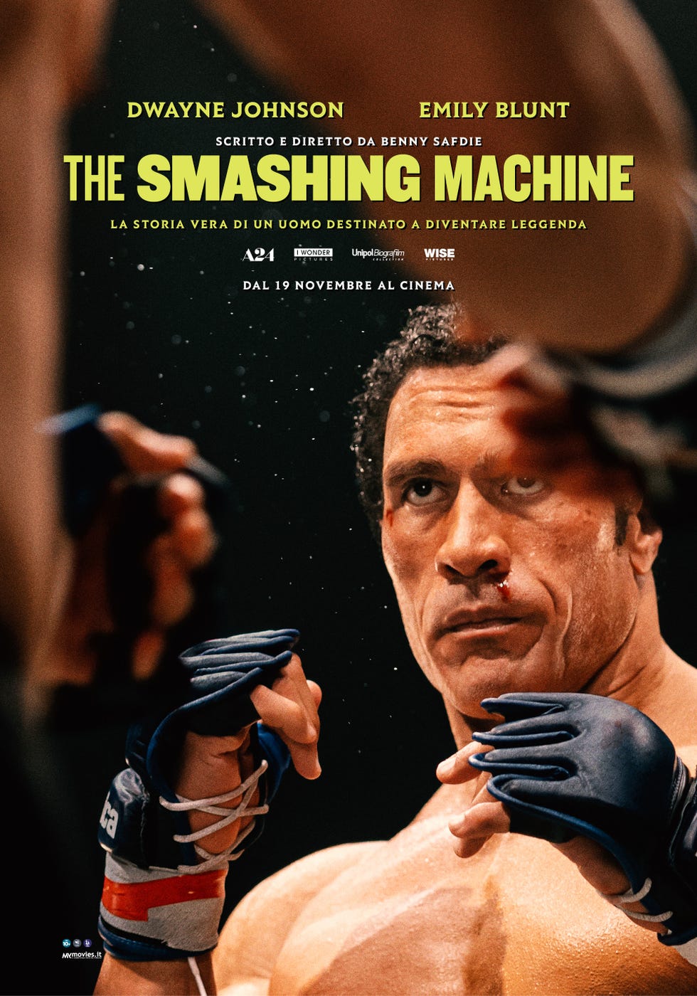 the smashing machine poster