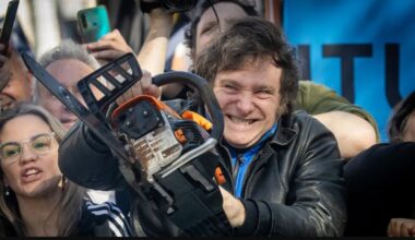 javier milei motosega