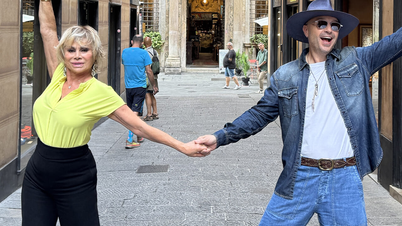 Carmen Russo e Joe Bastianich a Genova per il programma tv "Foodish": quando vederlo