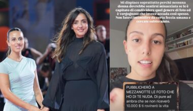 "Pubblicherò a mezzanotte le foto che ho di te nuda"