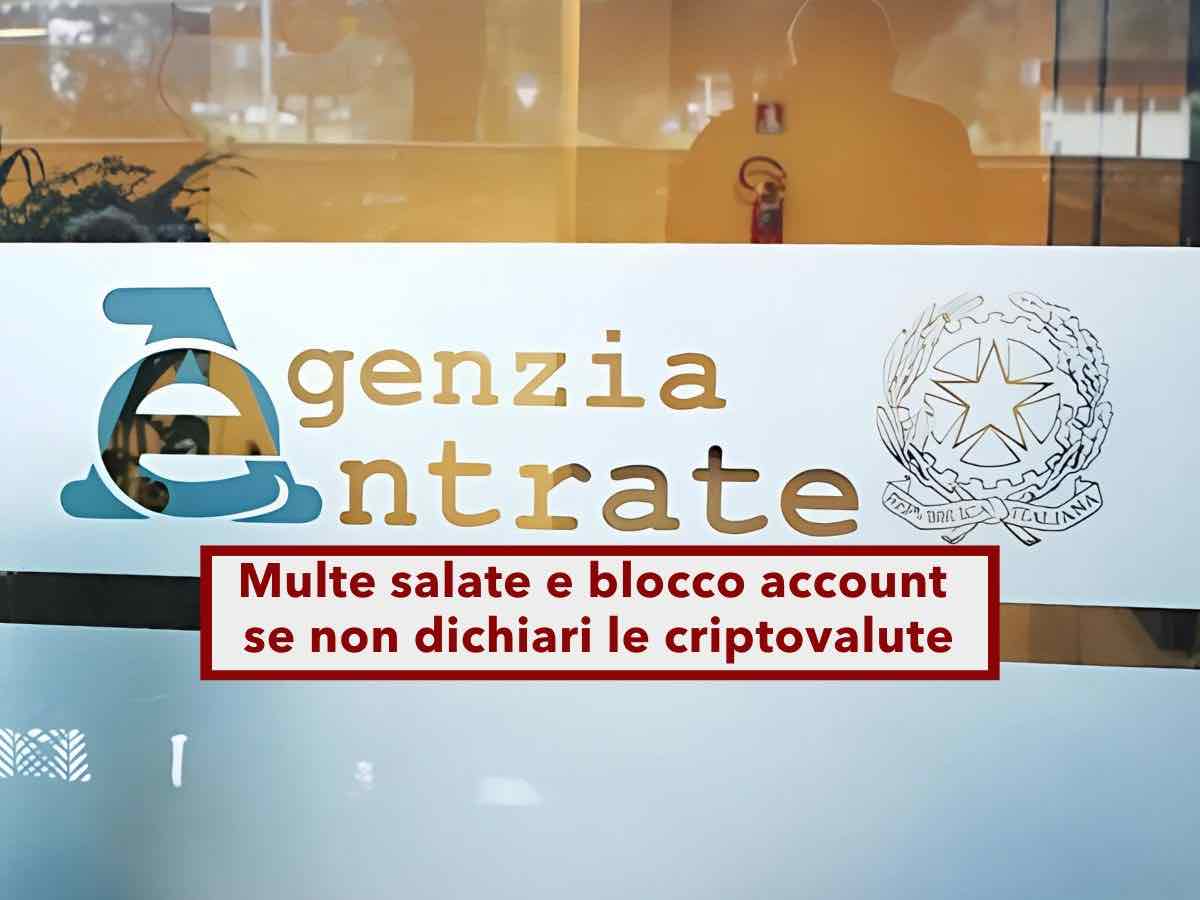 Agenzia delle Entrate, dal 2026 le criptovalute saranno tracciate dal fisco: multe salate a chi non collabora: novità UE - Brocardi.it