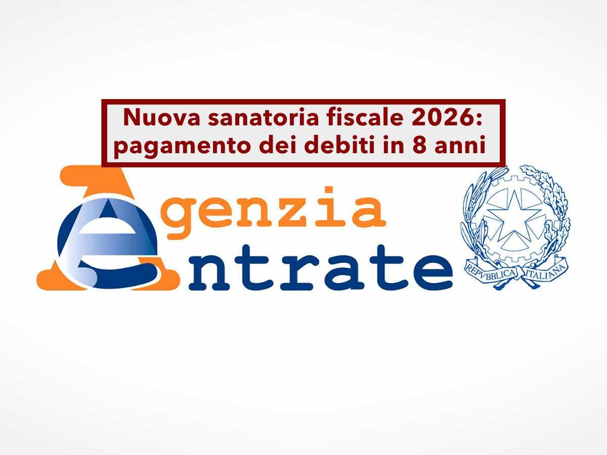 Nuova sanatoria fiscale 2026, pagamento dei debiti in otto anni con la rottamazione quinquies: ecco tutte le novità - Brocardi.it