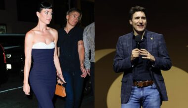 Katy Perry e Justin Trudeau paparazzati su uno yacht in California