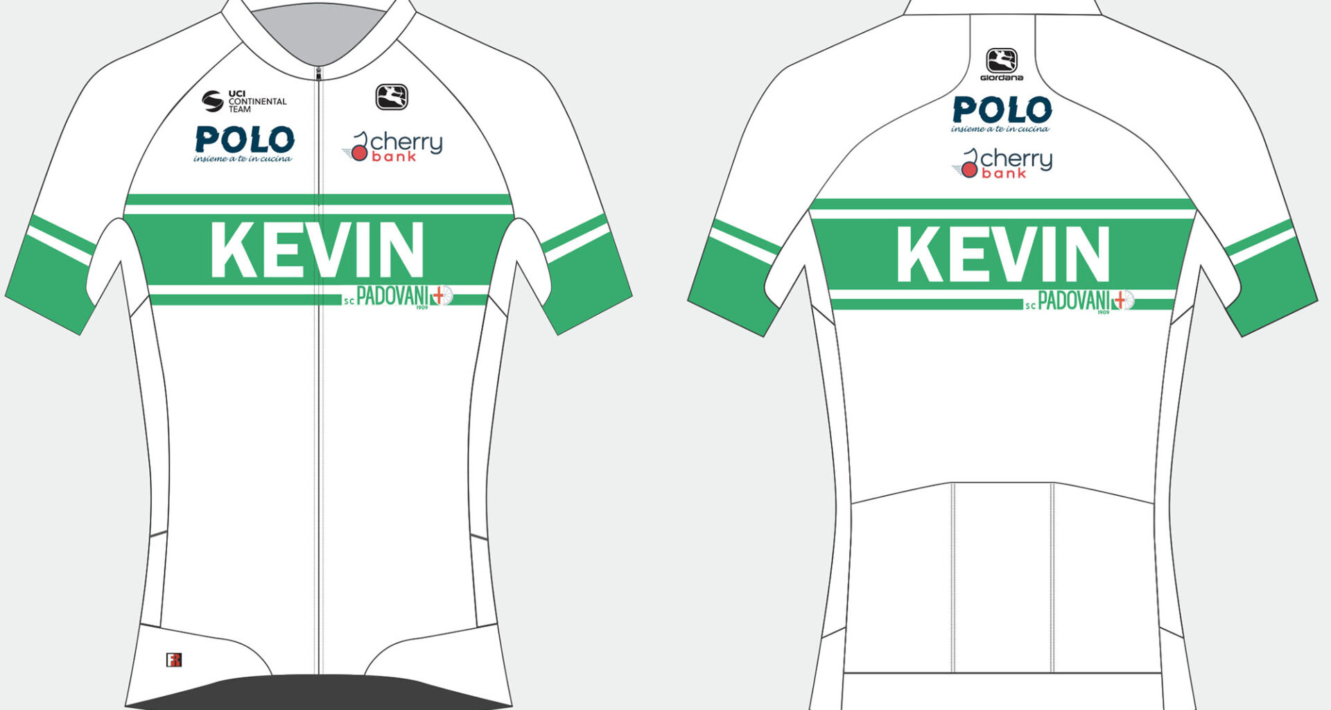 Domani la Sc Padovani al Giro del Veneto con una maglia speciale per Kevin Bonaldo