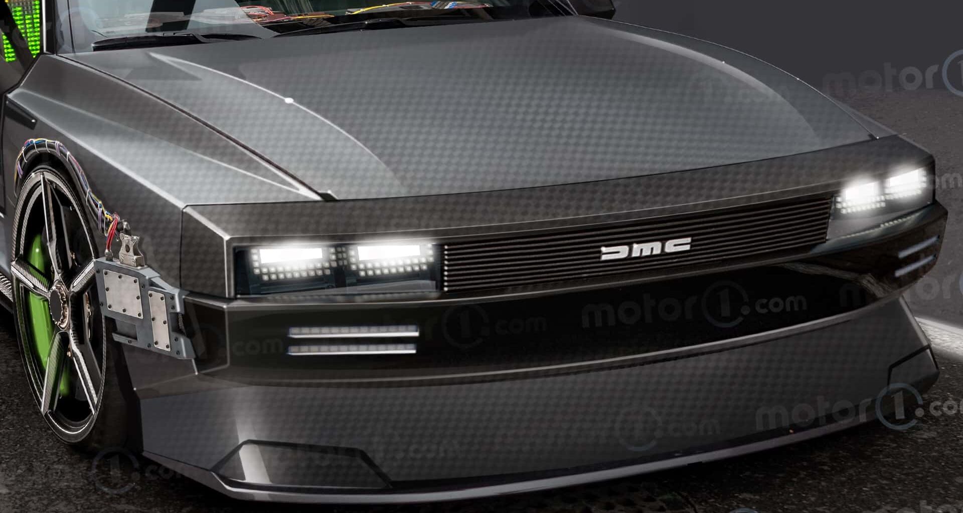 DeLorean, Ritorno al futuro, 2025, 40 anni, render