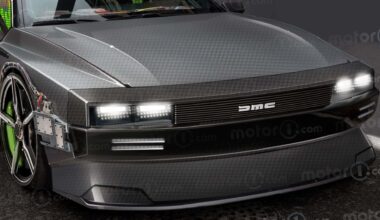 DeLorean, Ritorno al futuro, 2025, 40 anni, render