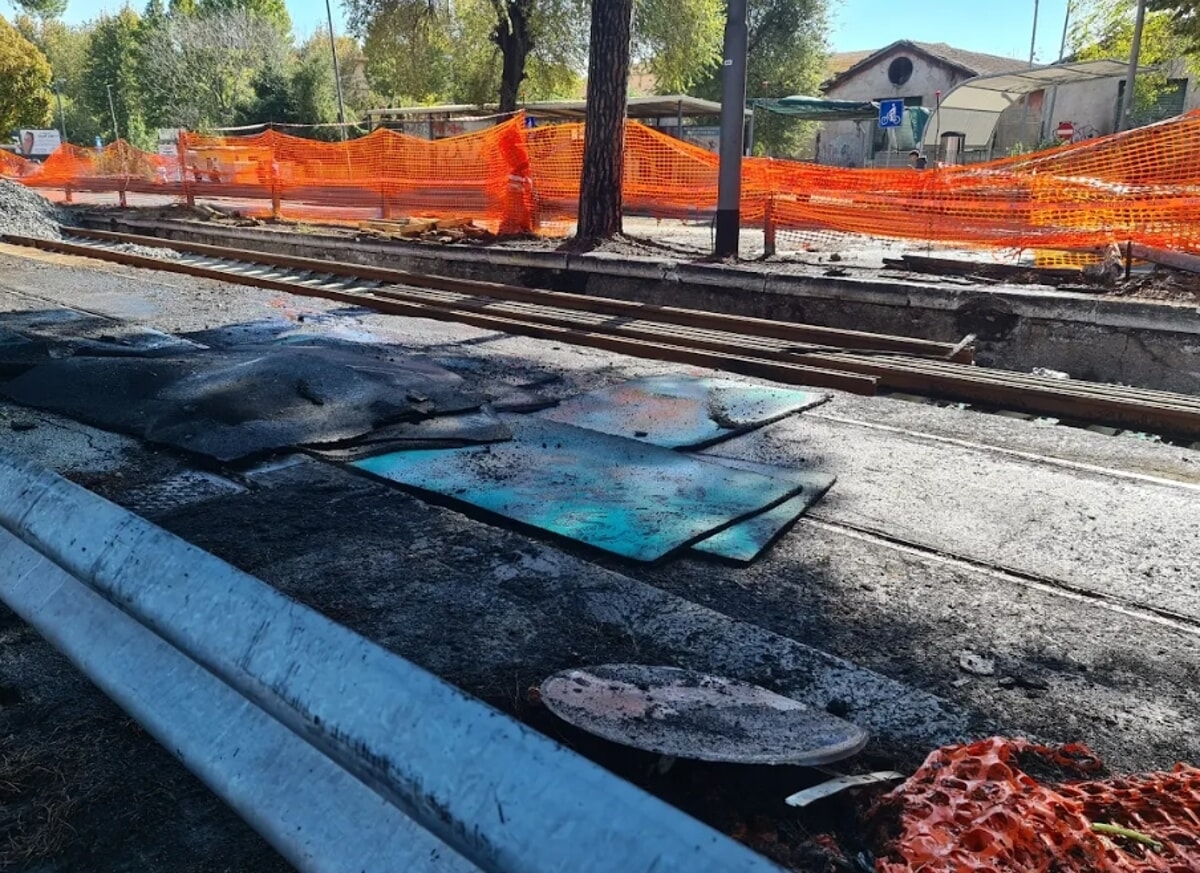 La foto del cantiere La foto del cantiere