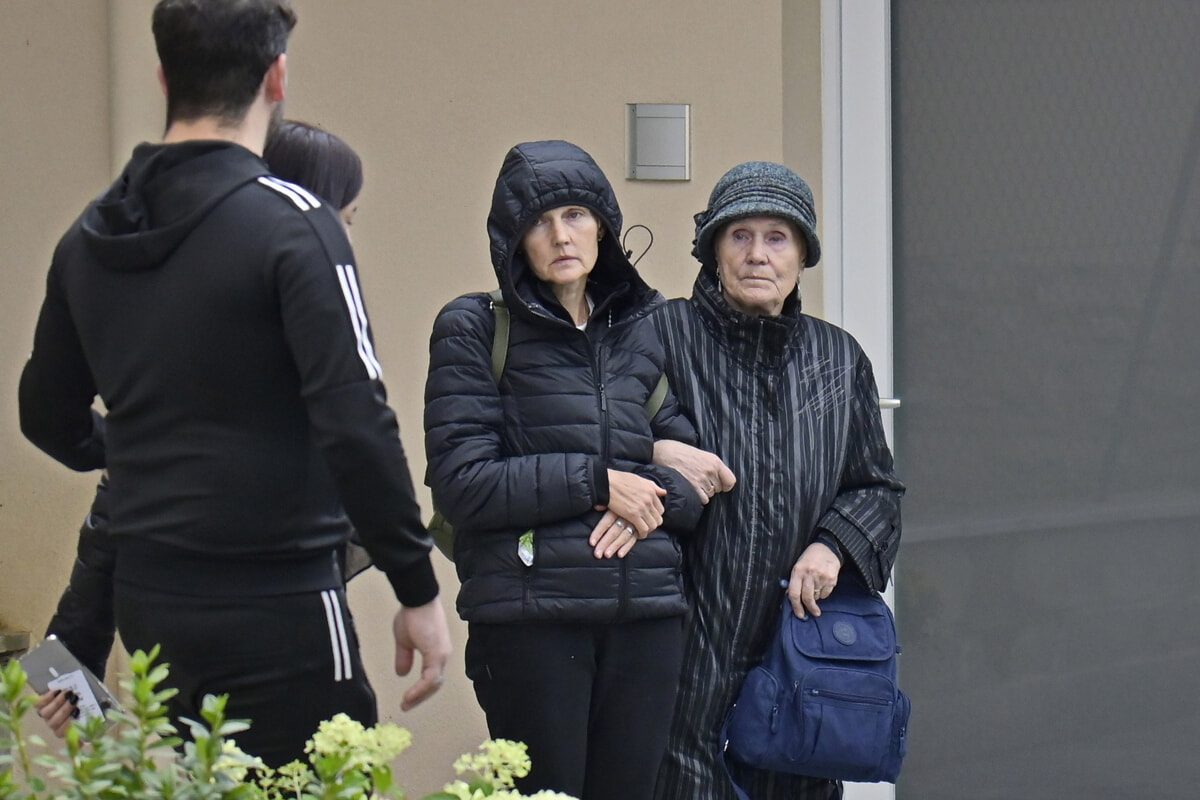 La mamma di Pamela (foto LaPresse) La mamma di Pamela (foto LaPresse)