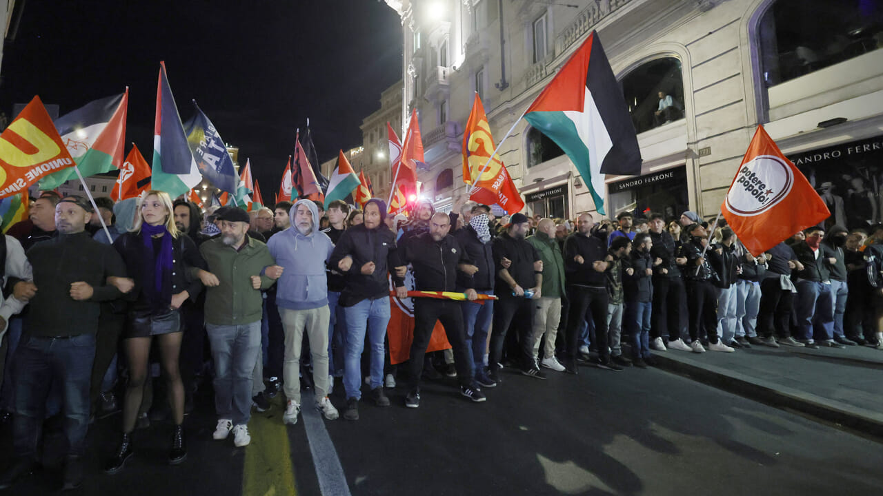 Roma in piazza per Gaza. Sabato il grande corteo, il maxi piano sicurezza sta per scattare