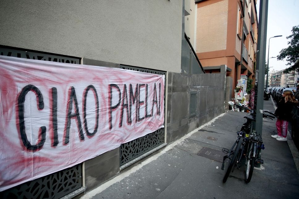 Fiaccolata per Pamela Genini nel quartiere Gorla Fiaccolata per Pamela Genini nel quartiere Gorla
