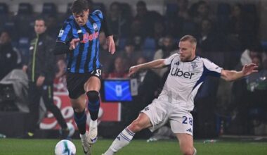 L’Atalanta a Udine senza Maldini, de Roon e Kolasinac