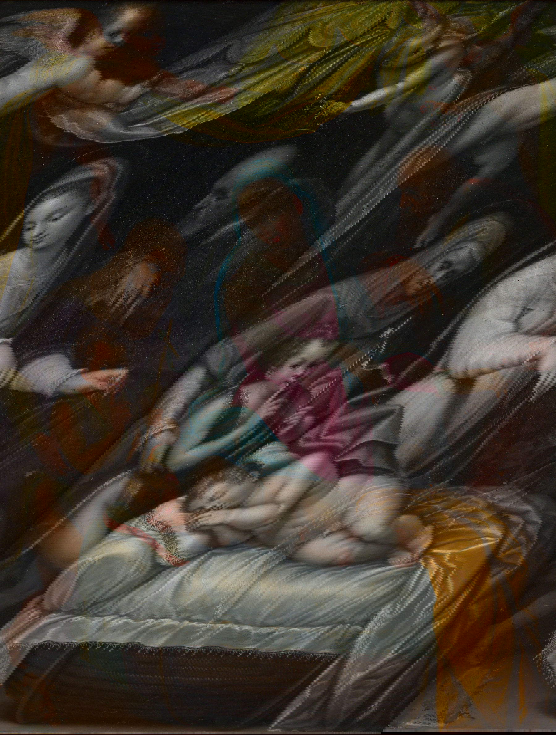 Lavinia Fontana, Il sonno di Gesù (1591; olio su rame) © Galleria Borghese. Foto: Mauro Coen