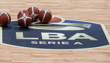 Lega Basket Serie A, la classifica della stagione 2025-26
