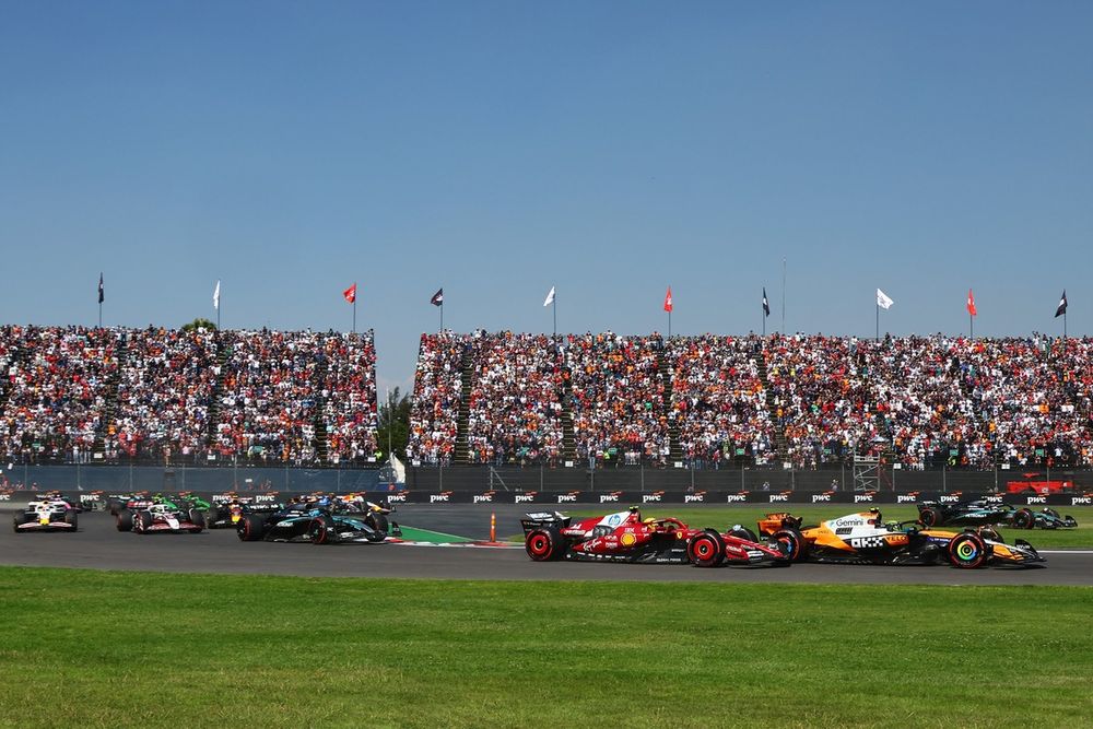 Lewis Hamilton, Ferrari, Lando Norris, McLaren, George Russell, Mercedes