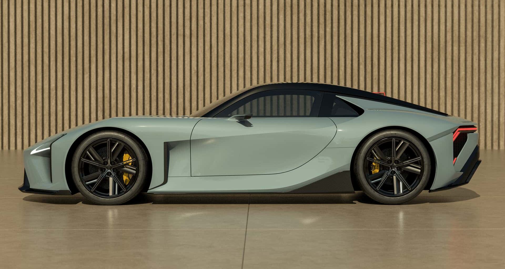 la nuova supercar GR avrà un V8 biturbo ibrido