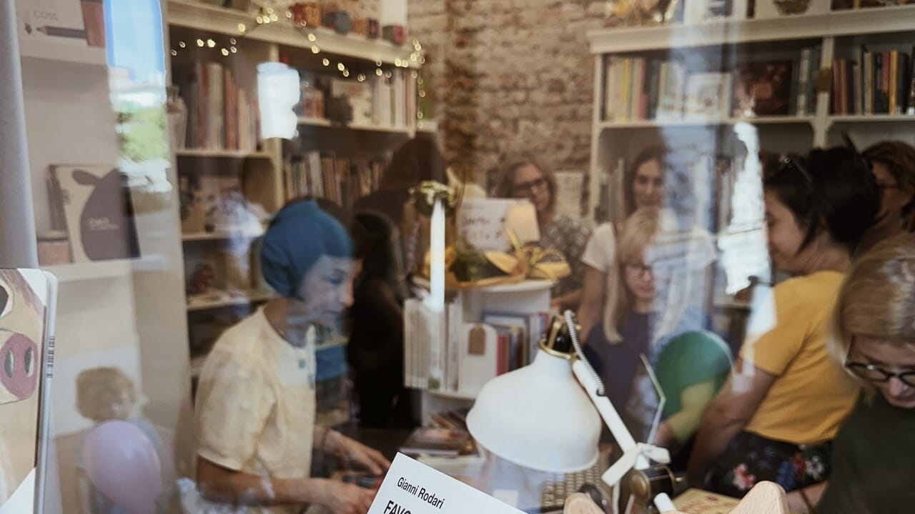 la libreria in nuova sede nel cuore di Padova