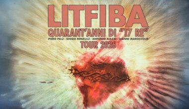 Litfiba celebra 40 anni di 17 Re in Puglia